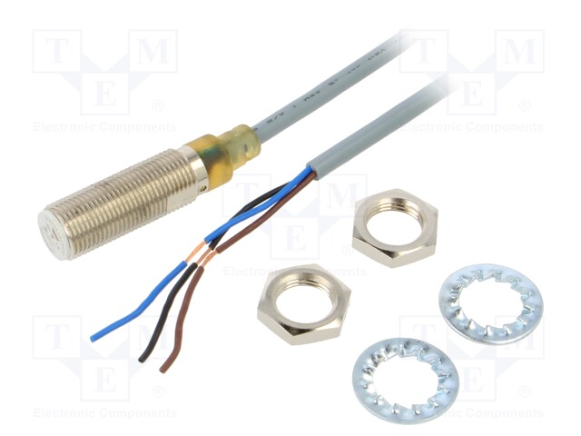 Sensor: inductive; 0÷6mm; 10÷36VDC; M12; Connection: lead 2m; IP67