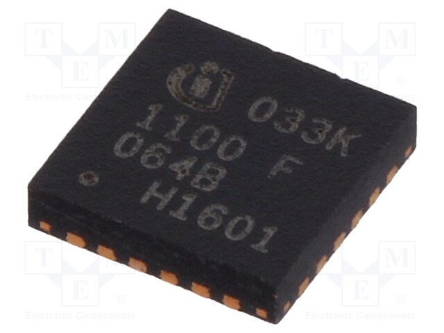 ARM microcontroller; SRAM: 16kB; Flash: 64kB; PG-VQFN-24