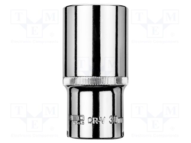 Socket; 6-angles,socket spanner; HEX 28mm; 1/2"; long