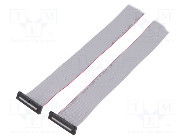 Ribbon cable with IDC connectors; Tape ph: 0.64mm; 914.4mm