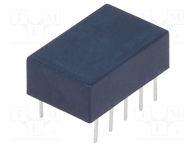 Relay: electromagnetic; DPDT; Ucoil: 5VDC; 0.5A/125VAC; 1A/30VDC