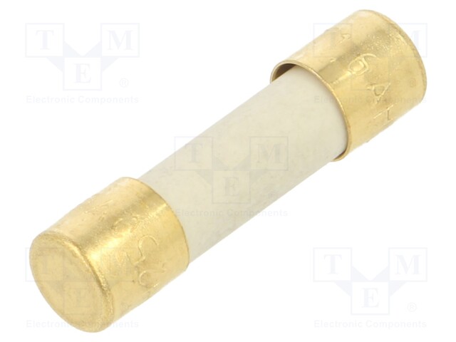 Fuse: fuse; time-lag; 1.6A; 250VAC; 300VDC; SMD; 5x20mm; copper