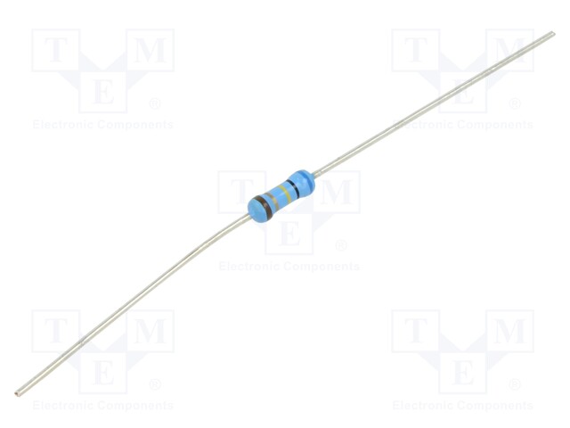 Resistor: thin film; THT; 60.4Ω; 600mW; ±5%; Ø2.5x6.5mm; 50ppm/°C