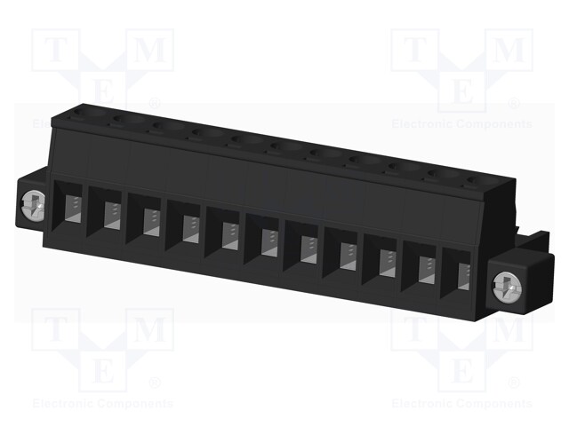 Connector: pluggable terminal block; plug; female; straight; 5mm