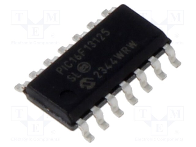 IC: PIC microcontroller; 32MHz; EUSART,GPIO,I2C,ICSP,SPI; SMD