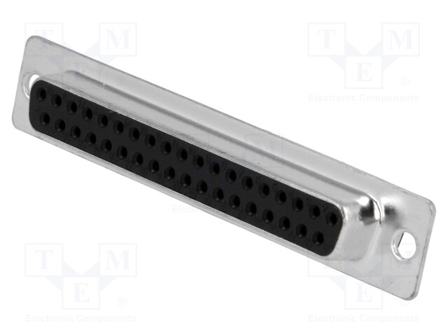 D-Sub; PIN: 37; plug; female; stamped and formed contacts