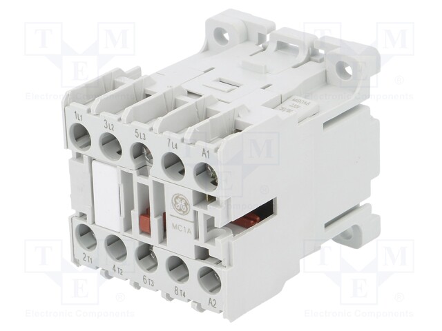 Contactor: 4-pole; NO x4; 230VAC; DIN,on panel