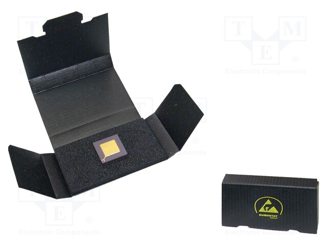 Box with foam lining; ESD; 60x100x15mm; Features: conductive