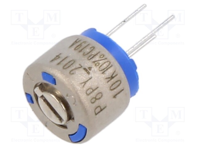 Potentiometer: mounting; single turn; 10kΩ; 500mW; -55÷125°C