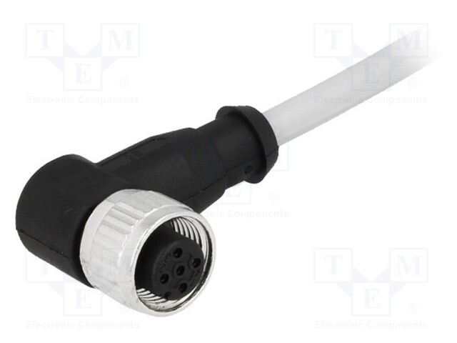 Plug; M12; PIN: 5; female; A code-DeviceNet / CANopen; 0.5m; cables