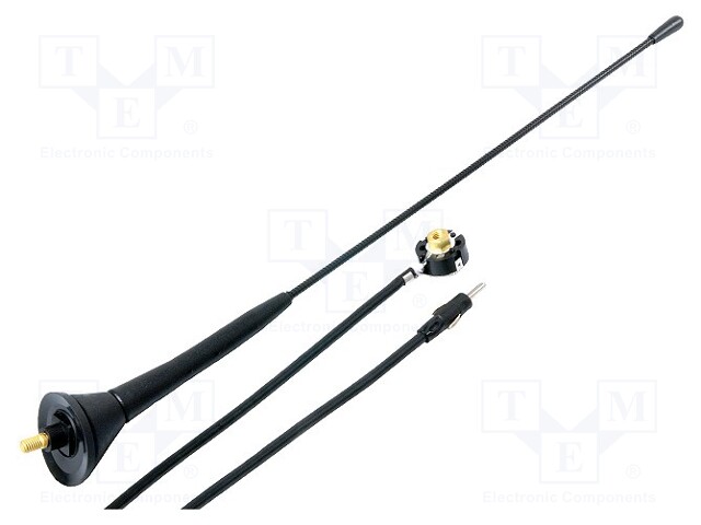 Antenna; car top; 0.372m; AM,FM; Audi,Seat,Škoda,VW; 4.5m