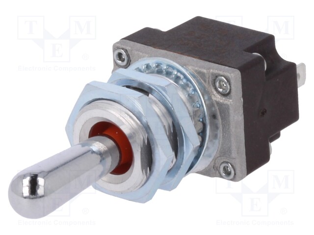 Switch: toggle; Pos: 3; SP3T; (ON)-OFF-(ON); 5A/28VDC; -40÷85°C