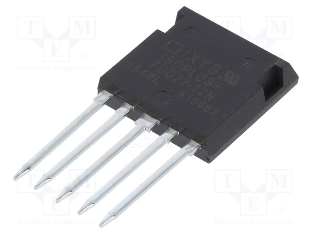 Three-phase bridge rectifier; Urmax: 1.2kV; If: 30A; Ifsm: 150A