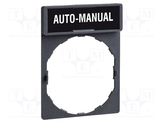 30MM X 40MM LEGEND HOLDER, CONTROL UNIT