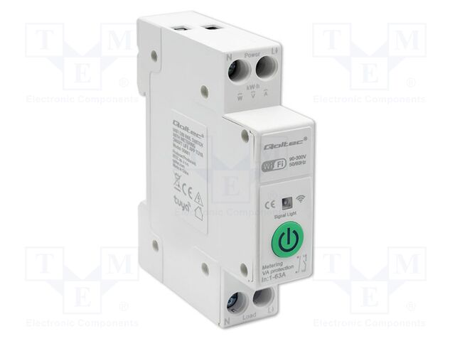 Counter; digital,mounting; for DIN rail mounting; single-phase