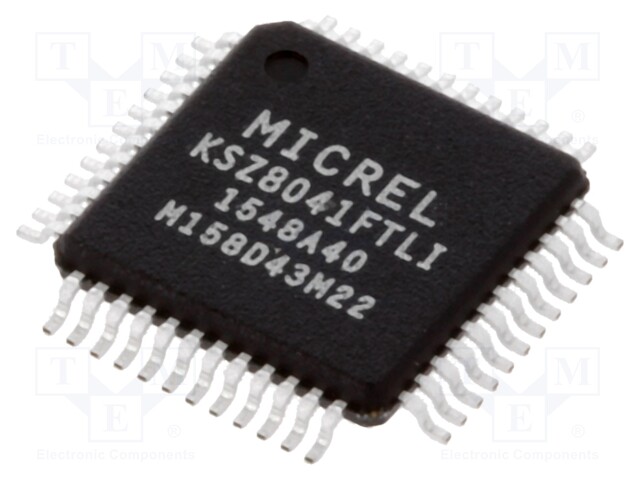 IC: transceiver; 10/100Base-T; MDC,MDI,MDI-X,MDIO,MII,RMII