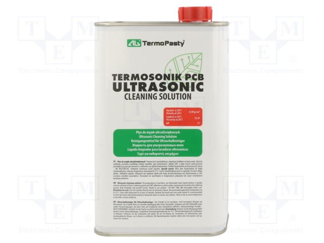 Cleaning agent; liquid; plastic container; 1l
