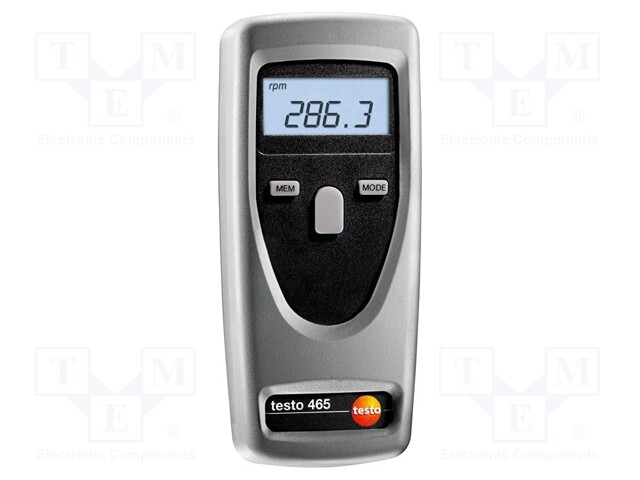 Tachometer; LCD; 1÷99999 rpm; Meas.accur: ±0,02%; 144x58x20mm