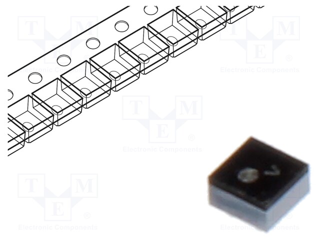 IC: temperature sensor; -50÷150°C; DSBGA4; SMD; Accur: ±2,7°C