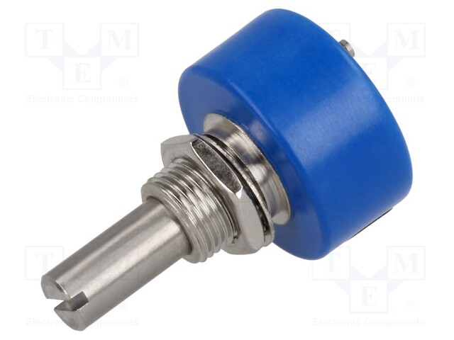 Potentiometer: shaft; single turn; 1kΩ; ±15%; 1W; linear; 6.35mm