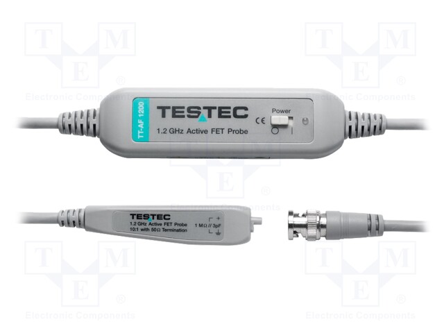 Oscilloscope probe; Band: ≤1,2GHz; Attenuator: 10: 1; Uin max: 15V