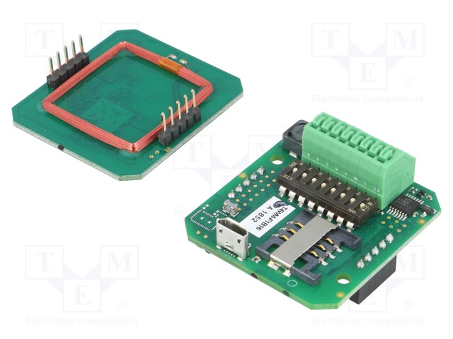 Module: RFID reader; RS232,RS485,TTL,USB; Dim: 40.7x43.9x29.4mm