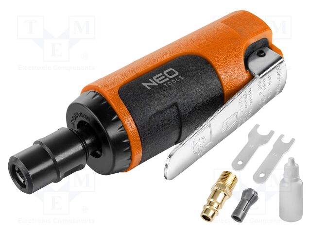 Grinder; pneumatic,straight; Connection: 1/4"