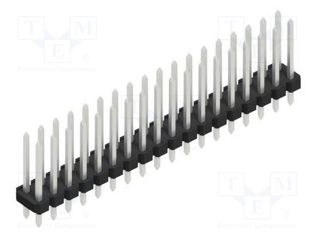 Connector: pin strips; pin header; male; PIN: 36; 2.54mm; THT; 2x18