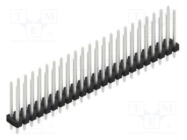 Connector: pin strips; pin header; male; PIN: 46; 2.54mm; THT; 2x23