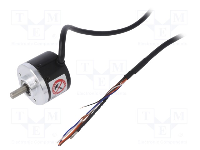 Encoder: incremental; Usup: 12÷24VDC; 5000imp/revol; shaft 6mm