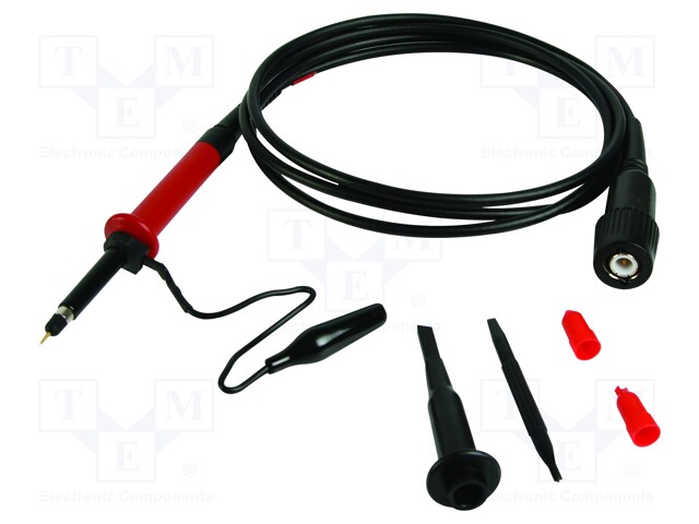 Probe: for oscilloscope; passive; 15MHz(1: 1),60MHz(1: 10); 600VDC