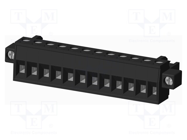 Connector: pluggable terminal block; plug; female; straight; 5mm