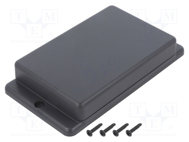 Enclosure: multipurpose; X: 70.6mm; Y: 105mm; Z: 20.5mm; TWF; ABS