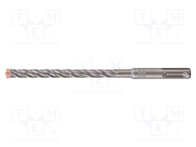 Drill bit; for concrete; Ø: 6mm; L: 110mm; metal; cemented carbide