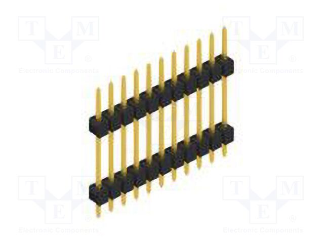 Connector: pin strips; pin header; male; PIN: 11; 2.54mm; THT; 1x11