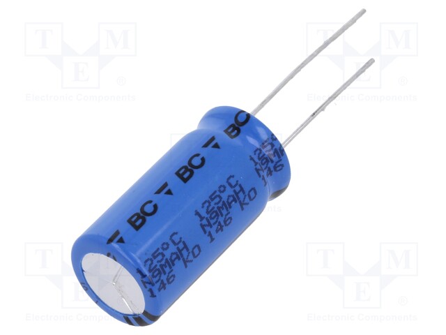 Electrolytic Capacitor, 1000 µF, 35 V, 146 RTI Series, ± 20%, Radial Leaded, 5000 hours @ 125°C