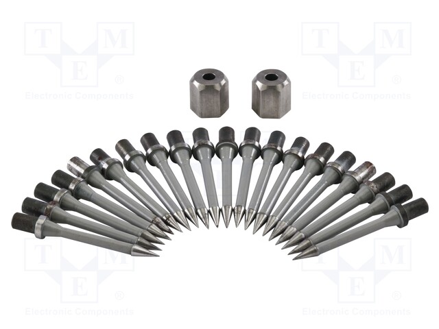 Test acces: kit; Works with: MO290-HP; Kit: 20 pins 4cm,nut x2