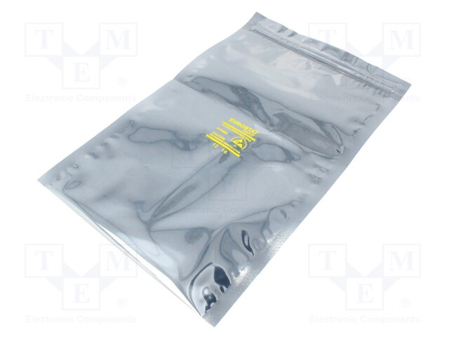 Protection bag; ESD; L: 254mm; W: 152mm; D: 76um; Features: self-seal