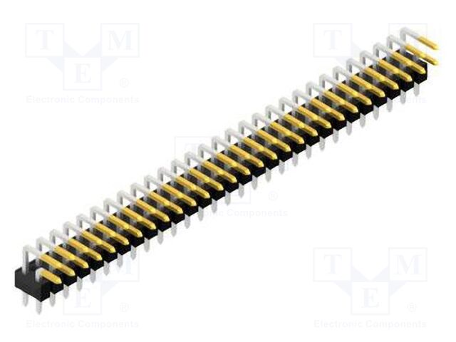 Connector: pin strips; pin header; male; PIN: 58; 2.54mm; THT; 2x29