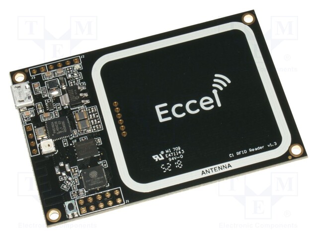 RFID reader; antenna; GPIO,UART,USB,WiFi; 3÷5.5V; f: 13,56MHz