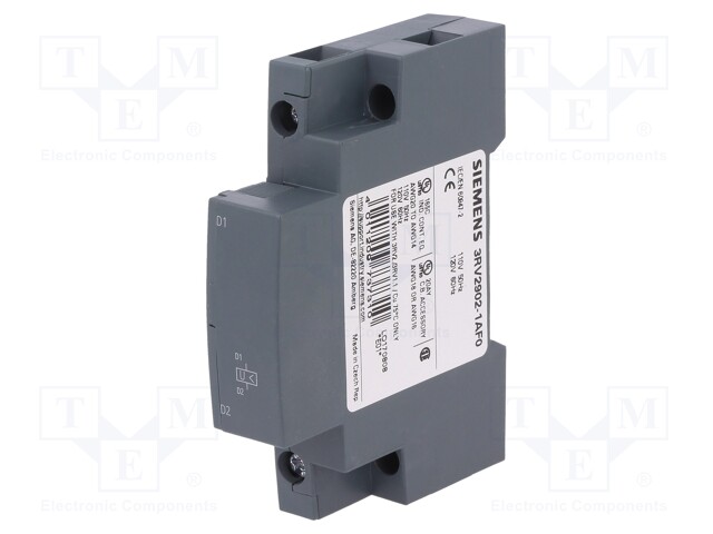 Undervoltage relase; 110/120VAC; side