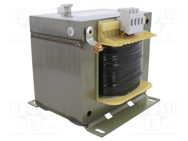 Transformer: mains; 1000VA; 400VAC; 230V; Leads: terminal block