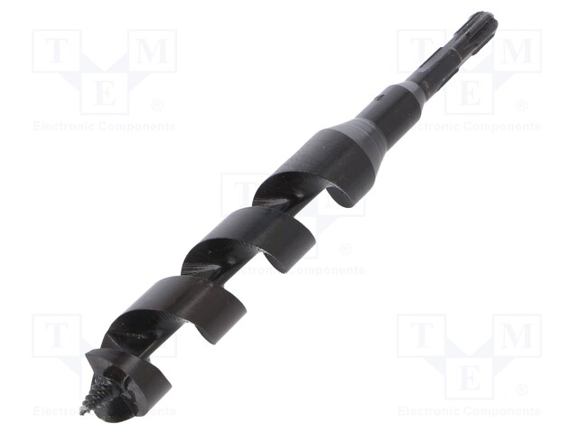 Drill bit; wood; Ø: 25mm; Overall len: 210mm; HSS; 1pcs.