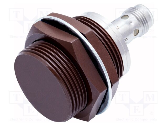 Sensor: inductive; OUT: PNP / NO; 0÷22mm; 10÷30VDC; M30; IP67; brass