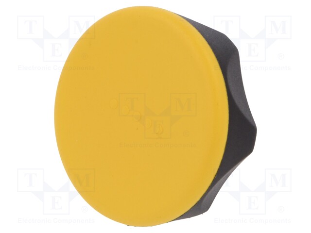 Knob; Dia: 56mm; M10; 13mm; H: 29mm; technopolymer (PA); black