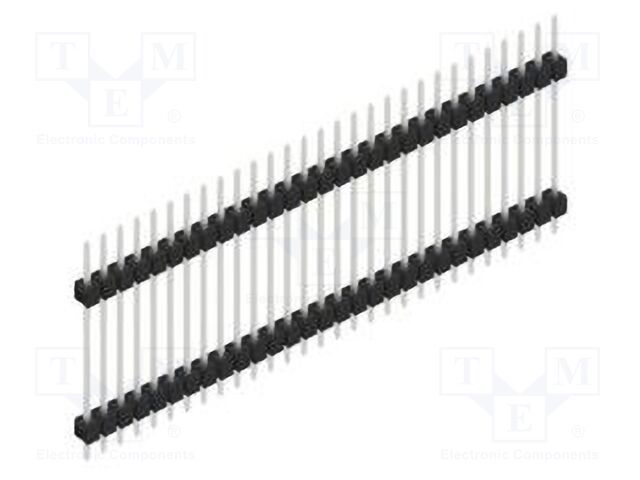 Connector: pin strips; pin header; male; PIN: 29; 2.54mm; THT; 1x29