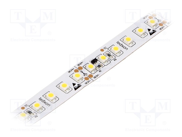 LED tape; white neutral; LED/m: 120; SMD; 3528; 24V; W: 12mm; 120°