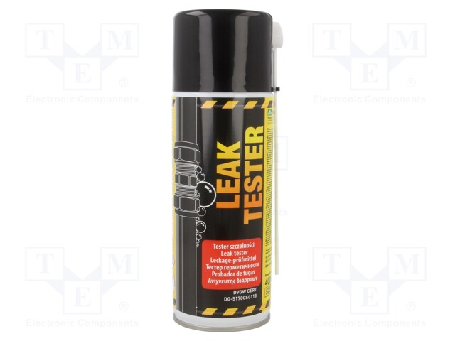 Gas leakage detector; 0.4l; spray