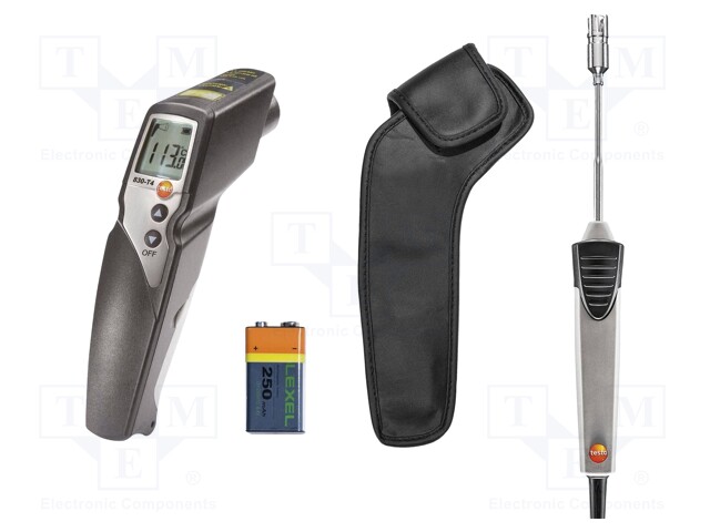 Meter: infrared thermometer; with a backlit; Opt.resol: 30: 1