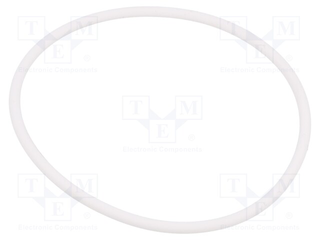 O-ring gasket; silicone; Thk: 3mm; Øint: 70mm; white; -60÷160°C